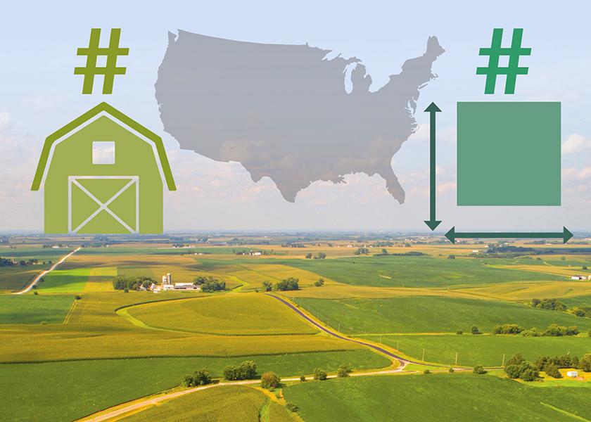 How Many Farms Are In The U S AgWeb